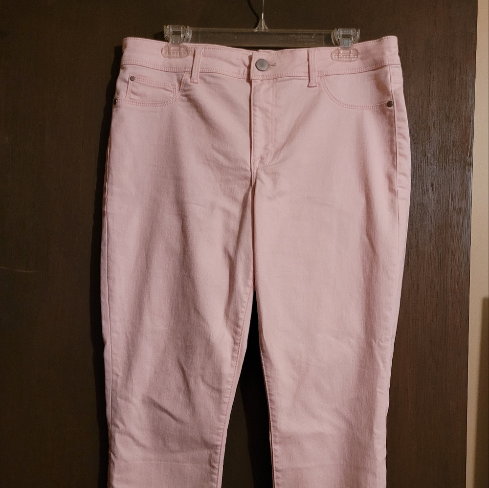 Time and Tru pink summer pants. size 14
